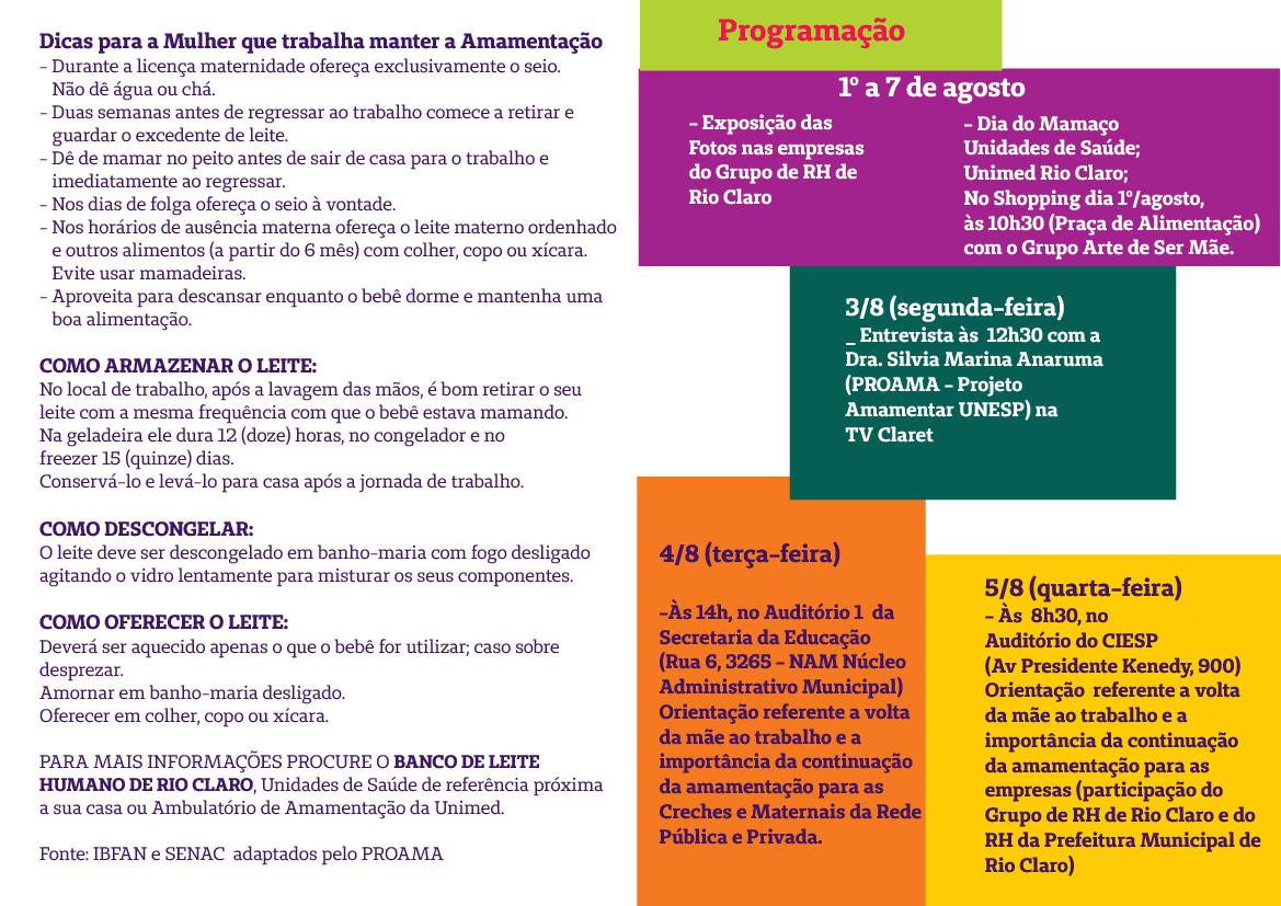 Atividades Desenvolvidas 2015 - Unesp - Instituto de Biociências - Câmpus  de Rio Claro